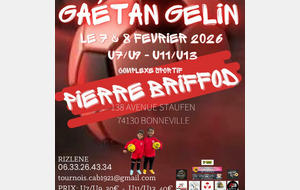 Tournois Gaétan GELIN (foot en salle)