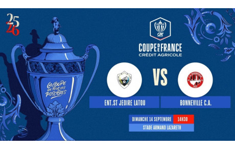 COUPE DE FRANCE 3ème Tour